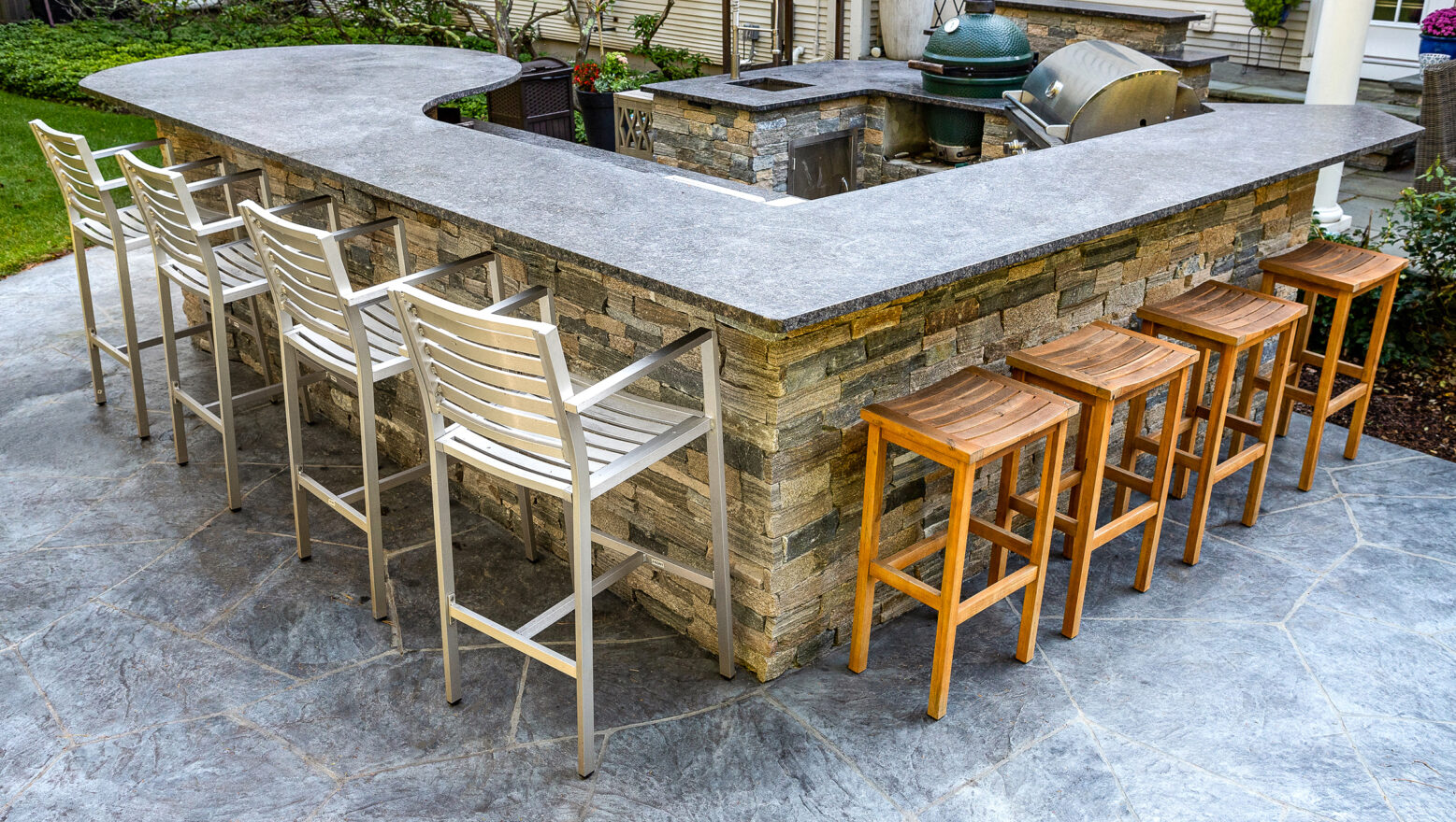Dex by Terra Outdoor Kitchen in MA